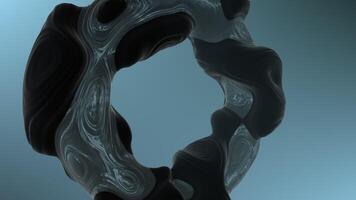 Molding Slimy Fluid Shape Material Motion Abstract Background video