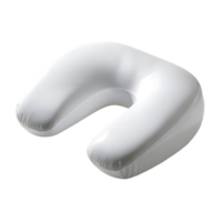 Abstract White Curved Hand Sculpture png