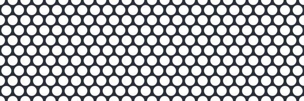 Metal micro mesh seamless pattern. Iron plate with round holes. Perforated metal grid texture. Dot seamless pattern. Peg board sheet. Speaker screen grid background. design illustration vector