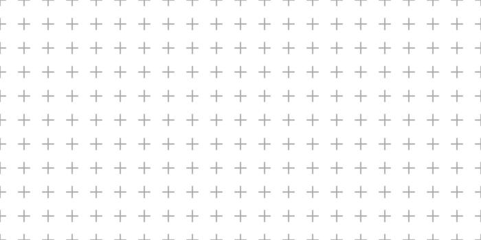 Plus cross seamless pattern. Simple geometric cross texture. Graphic cross symbol grid. Plus sign repeat pattern. Graphic texture. illustration isolated on white background vector