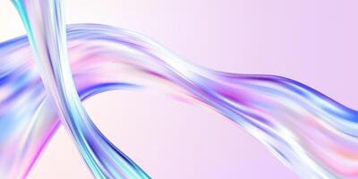 colorful fluid abstract waves vector