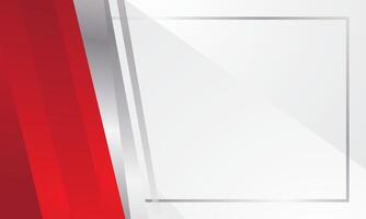 Abstract Red Gray Presentation Design Background vector
