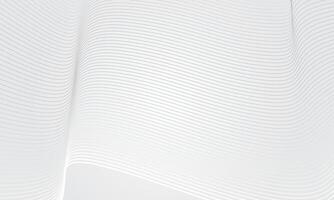 Dynamic wave line pattern on white background vector