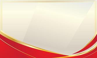 Abstract gold red background for business presentations and certificates vector