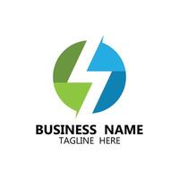 simple electrical engineering logo vector