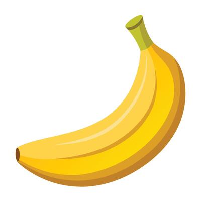 Banana icon illustration