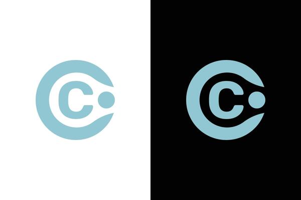 Clean Circular Letter C Logo Design