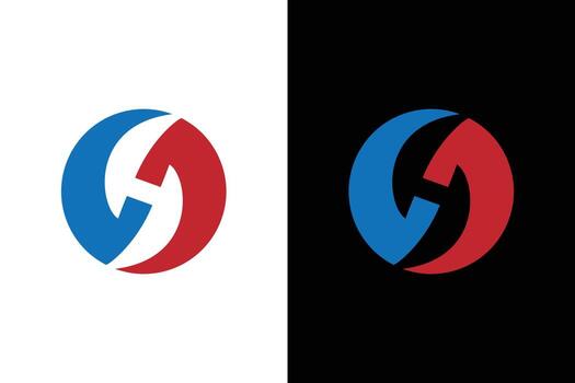 Dynamic Interlocking Circular Abstract Design vector