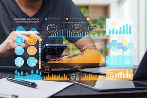 Innovative Technology for Sustainable Agriculture and Data Visualization photo