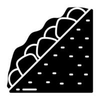 Modern Perfect design icon of sandwich vector