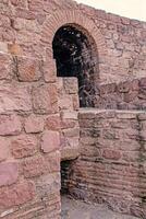 Ancient Stone Archway Architectural Detail of Historic Masonry photo