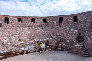 Ancient Stone Fortress Historical Architecture and Masonry photo