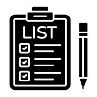 Perfect design icon of shopping lists vector