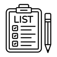 Perfect designs icon of shopping list vector