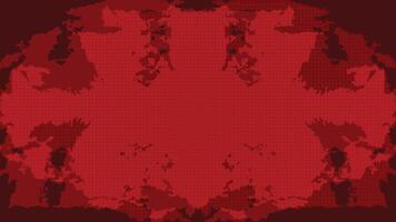 Dark Red Abstract Grunge Background with Halftone Texture vector