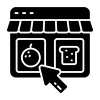 Unique icon of select products vector