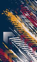 Colorful abstract geometric background vector