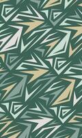 Colorful abstract geometric pattern design vector