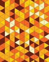 Colorful triangular pattern design vector