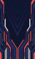 Geometric background with bold colors vector