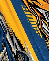 Colorful abstract line pattern vector