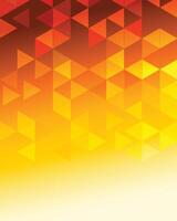 Colorful geometric triangle pattern vector