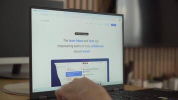 Sofia, Bulgaria-17 06 2024. Missive. Team Email, Chat, and Tasks in One Powerful App video