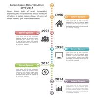 Timeline infographics design template, vertical template vector