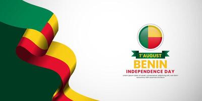 Benin Independence Day illustration vector