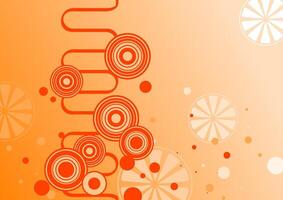 Vibrant Floral Abstract Background vector
