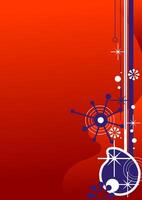 Vibrant Red Floral Abstract Background Art for Modern Designs vector