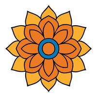 Spiritual Harmony Mandala Patterns vector