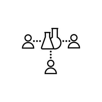Teamwork web icon. Teamwork concept. illustration can be used for workflow layout, diagram, number options, web design. vector