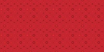 Red Oriental Chinese New Year Traditional Seamless Pattern. Luxury Happy Chinese New Year pattern. Festive cicle design, japanese pattern for banner, sale ads, poster, pachaging wrapping paper, cards. vector