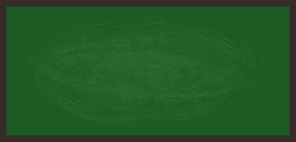 Empty Realistic green Chalkboard. Blank school board for class or restaurant menu. Back to School background with copy space. Educational Text frame for banner card poster. vector