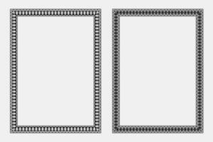Autumn plant and leaf art frame set with elegant floral borders and text box elements for poster or card layout vector