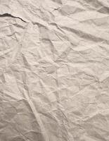 Beige Kraft Paper Wrinkle Texture Backdrop photo
