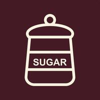 Sugar trendy useful important Illustration design stunning colorful background vector