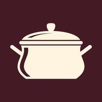 Coocking pan trendy art design practical amazing colorful useful illustration vector