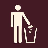 Trash trendy art design applicable amazing colorful useful illustration vector