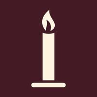 Candle trendy art design applicable amazing colorful useful illustration vector