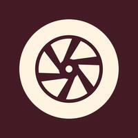Tire Wheel trendy useful important Illustration design lovely colorful background vector