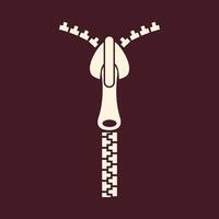 Zipper zip pulls trendy art design usable amazing colorful useful illustration vector