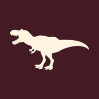 Dinosaur tyranosaurus trendy useful important Illustration design beautiful colorful background vector