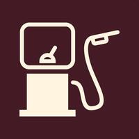 Gas Station trendy useful important Illustration design good colorful background vector