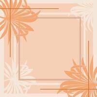 tropical leaves images can be used for backgrounds and frames for photos or for greeting cards vector