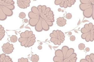 Seamless pattern Chrysanthemums,japaneese floral pattern background for wallpaper and printing vector
