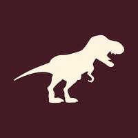 Dinosaur trendy useful important Illustration design good colorful background vector