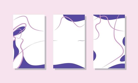 Abstract background with purple wave. Abstract Purple background with wave card. abstract smooth wave background vector