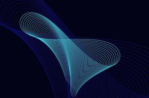 Infinite line stripes ripple 3d abstract background tech. Futuristic and modern concept with copy space. vector
